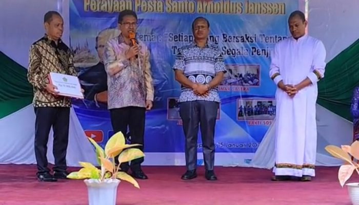 Kemeriahan Pesta Pelindung Santo Arnoldus Janssen : Bersaksi Tentang Terang Dari Segala Penjuru