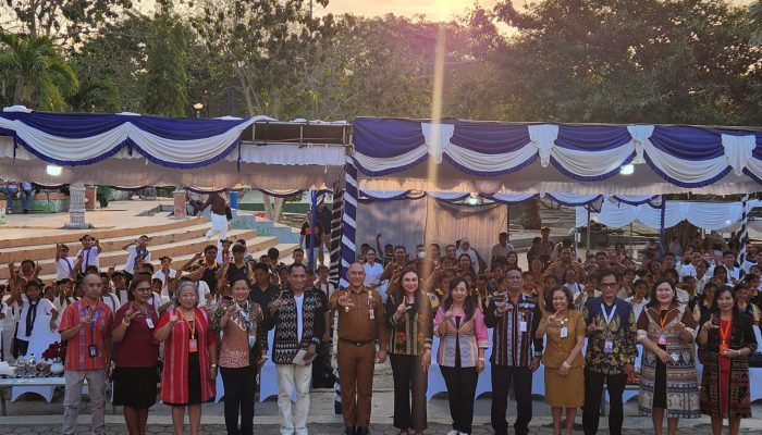 Komunitas Asambel Musik SMA Sto. Arnoldus Janssen Turut Memeriahkan Festival Literasi Kota Kupang